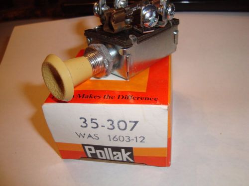 Pollak #35-307  rotary &amp; headlight push pull switch
