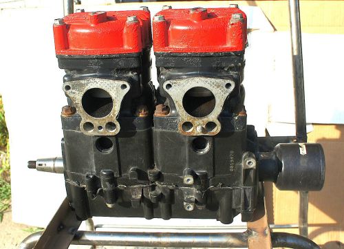96 97 polaris sl 700 slt engine motor crank case shaft cylinder head hurricane