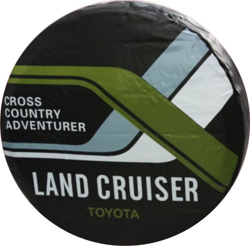 17inch wheel spare tire cover for toyota land cruiser logo protector heavy vinyl