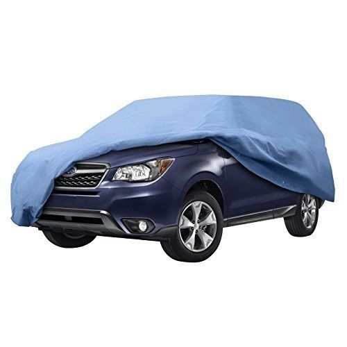 Leader accessories craft-fit suv cover (suv up to 15&#039;2&#034; -- 16&#039;, 3 layer blue)