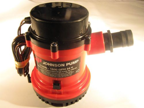 Johnson 1600 gph bilge pump 1600 gph