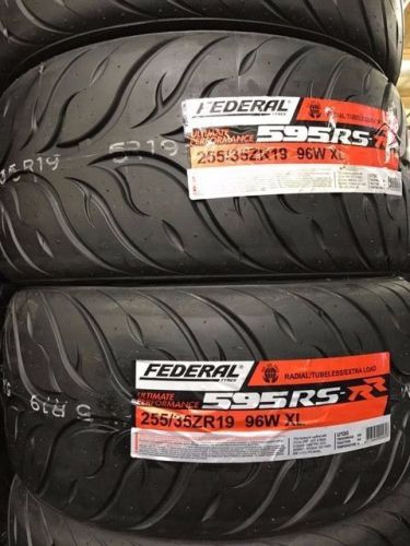 2 new federal rs-rr 255/35/19  racing tires 255/35/19 brand new