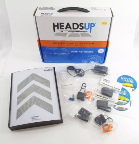 Headsup wireless gear alert system
