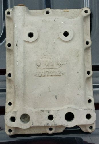 Oil cooler adapter plate, pn 537312, continental