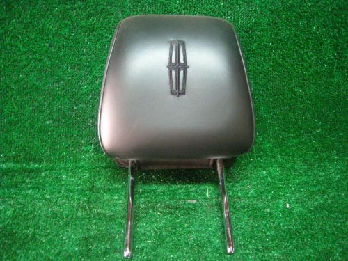 2012 lincoln mks passenger seat leather black in color headrest