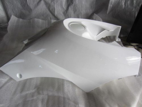 07 yamaha wolverine 450 4x4 side gas tank cover plastic white