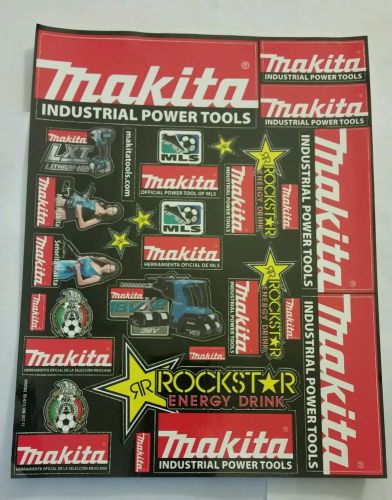 Makita tools racing decals stickers diesel offroad superbike nhra atv nascar mx