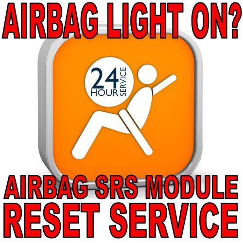 All volkswagen srs airbag computer control computer ecu rcm sdm acm module reset