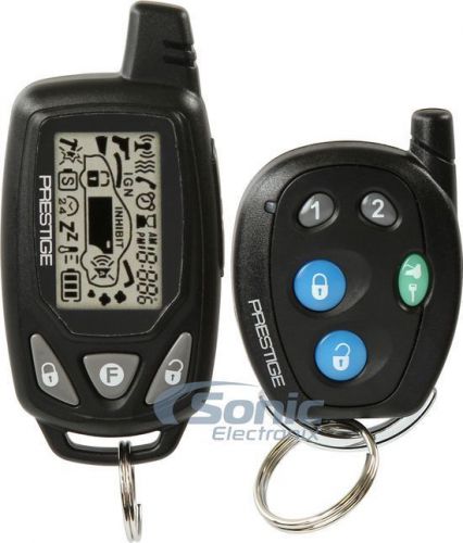 Prestige aps922e 2-way keyless entry remote start car alarm security system