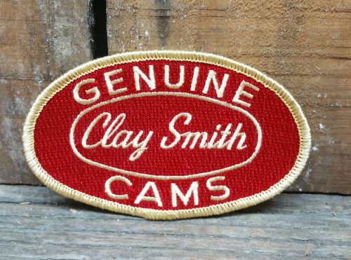 Clay smith cams vtg style jacket patch rat hot rod gasser drag racing nhra hat