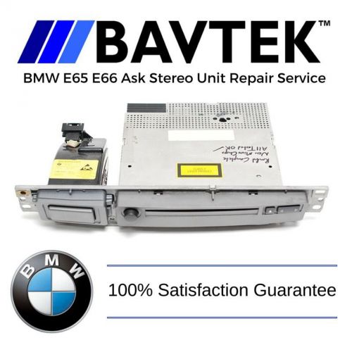 Bmw e65 e66 745i 750i 760i ask cd player radio stereo channel repair service l7