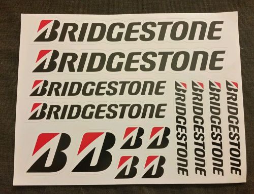 Bridgestone racing decals stickers motocross offroad superbike enduro atv quad
