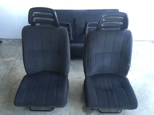1987-1993 volvo 240 sedan front heated seats and rear seats used