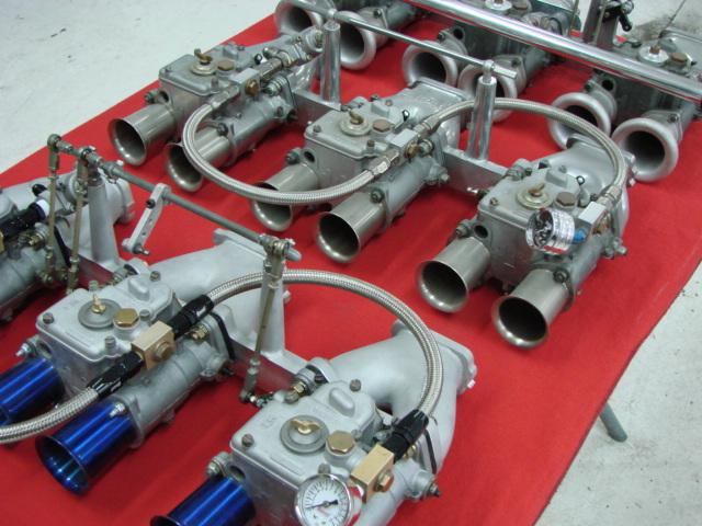 Sell 250 292 Inline Six Chevy Triple Weber DCOE 45 #9 Made in Italy