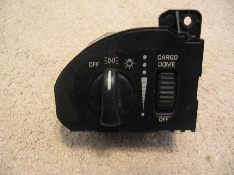 1998-2000 dodge durango dakota headlight switch dimmer without fog lights oem