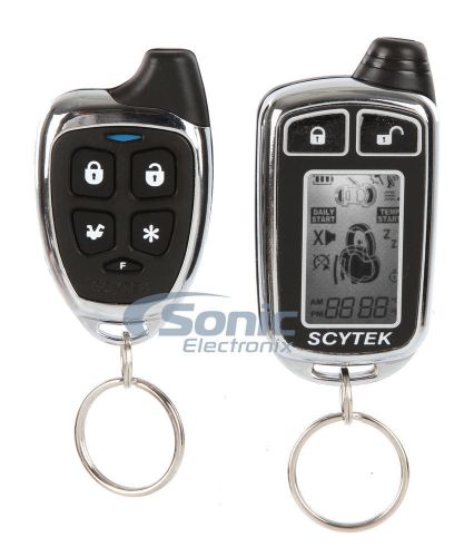 New! scytek g5.2w two way security/remote start/keyless entry car alarm system