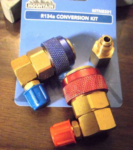 New mountain 8201 r 12 to r134a conversion quick convert coupler set