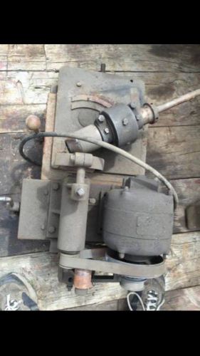 Vintage valve grinding machine and accessories ford model a