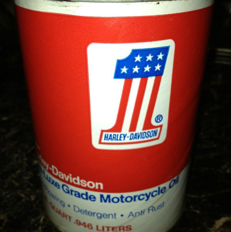 Harley-davidson motorcycle oil cam from the 70s full of oil never open