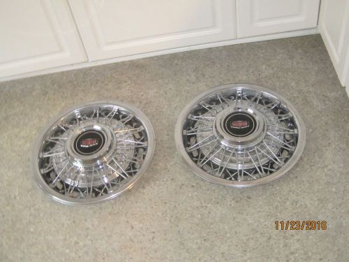 2 nos 1980 mercury marquis wire wheel covers