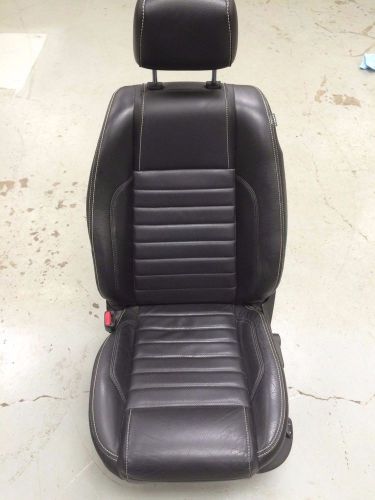2010 ford mustang black leather seats front/rear