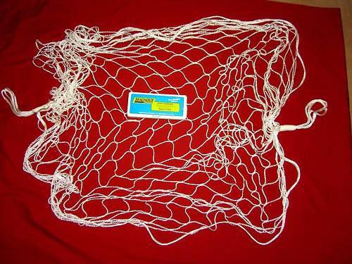 Gear storage hammock white nylon 5&#039;  seachoice 71401