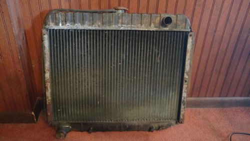 Vintage original 1969 chrysler radiator 2949037 beautiful condition