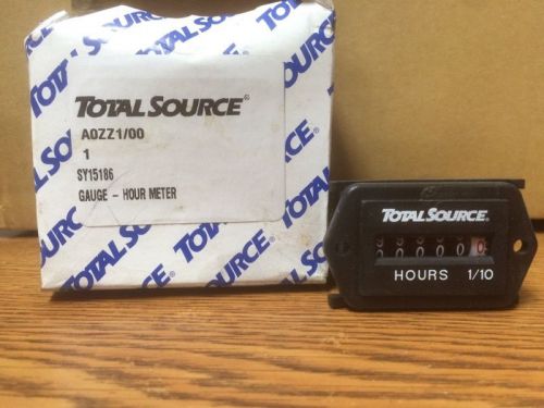 Total source sy15186 hour meter
