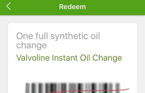 Groupon valvoline instant oil change voucher for one full synthetic oil change