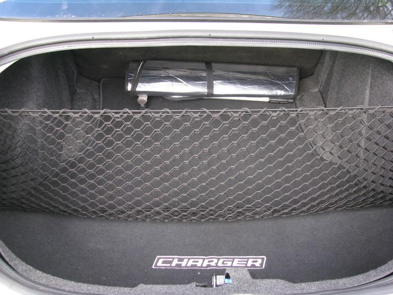 dodge charger trunk net