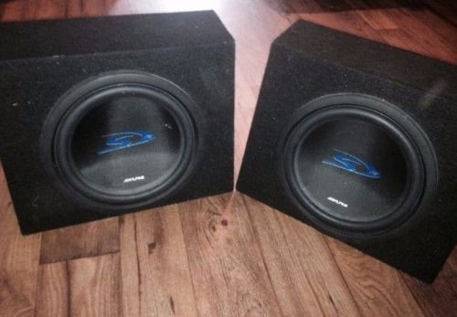 alpine type s 12 subwoofer