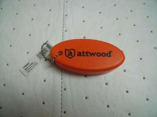 Attwood  orange floating boat key  chain new