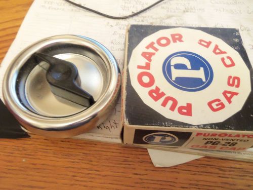 Vintage new in box mopar purolator gas cap,pg-28.