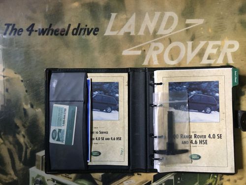 2000 range rover hse owner&#039;s manual