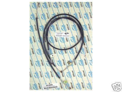 Cable set, deluxe heater- nonair 1964-1966 chevy truck  [50-6609]