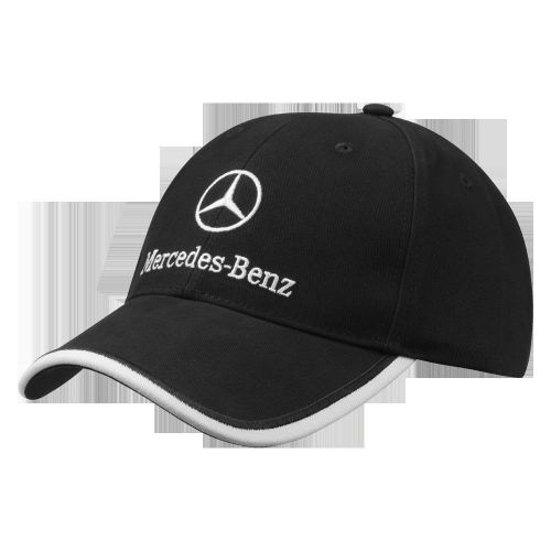 Mercedes benz ladies baseball cap black/white new
