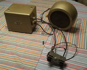 Original 1936 chevy radio box, tuner and speaker