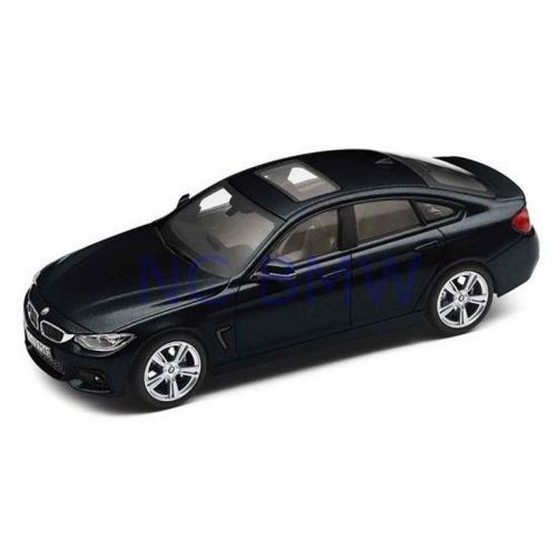Bmw genuine model miniature 4 series gran coupe (f36) carbon black 1:43