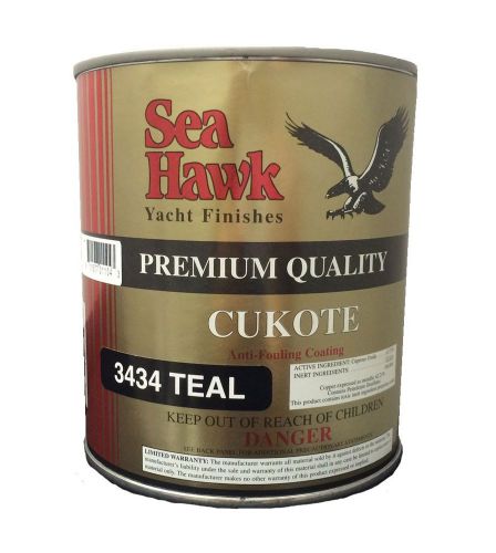 Sea hawk cukote teal 3434, 1 quart 137341
