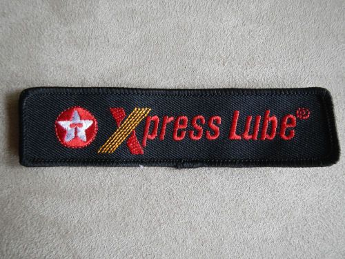 Xpress lube embroidered patch car truck maintenance repair vest jacket nos