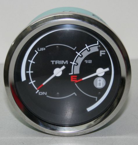 Teleflex 2-in-1 gauge mercury trim and fuel - 66399h