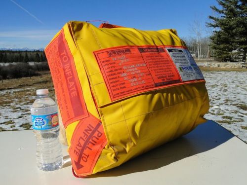 Winslow 40slrr 4 person aircraft emergency raft system