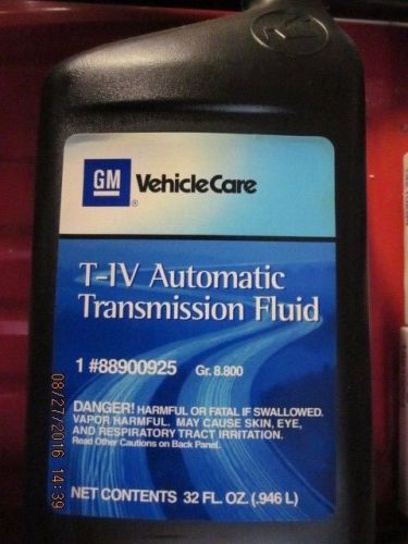 Trans fluid gm#88900925 5-1 qt bottles{t-1v}{free shipping}
