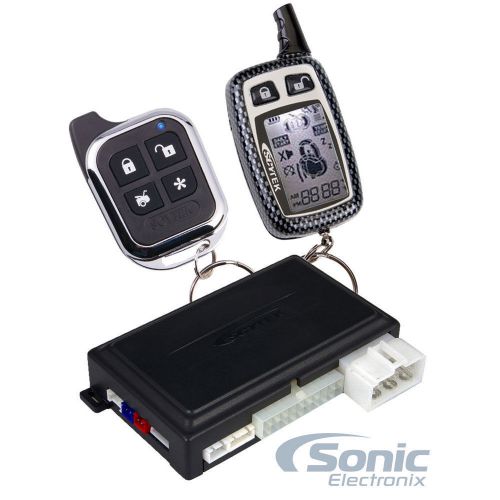 New! scytek 4.2w two way security/remote start/keyless entry car alarm system