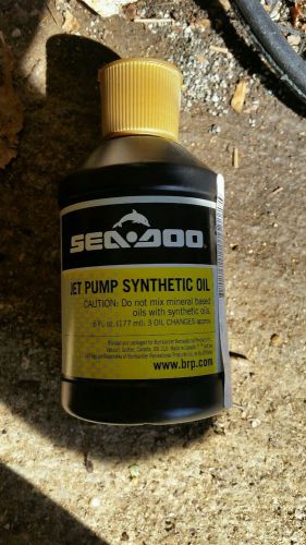 6oz seadoo pump oil  full synthetic