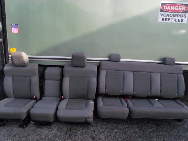 Ford f150 cloth gray grey extended cab console 05 06 07 08