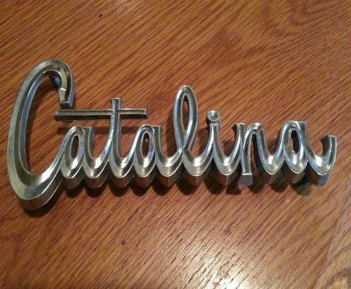 Catalina script auto emblem