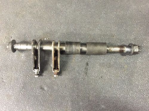 1980 honda cb400t rear axle assembly rear wheel spacer axle chain tensioner