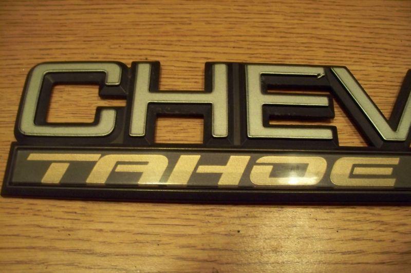 Chevy Tahoe Emblem Replacement