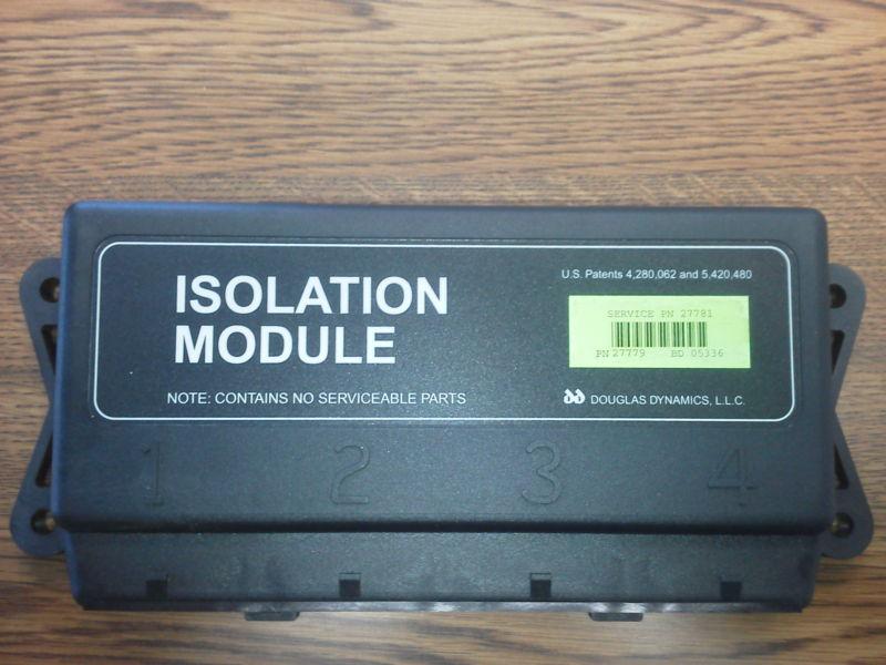 Find Brand New WESTERN SNOW PLOW 4 PORT ISOLATION MODULE 27781 GREEN